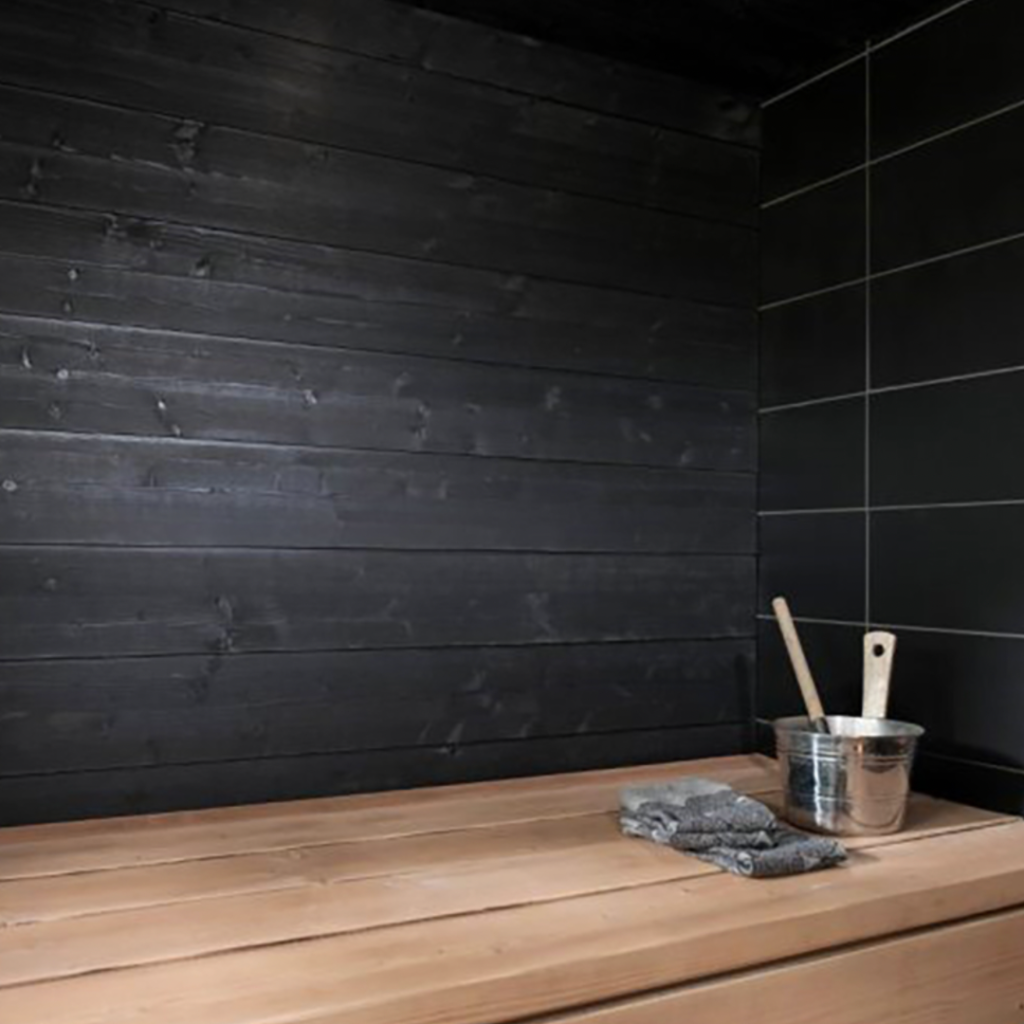Black Sauna Inspiration and Guide: Tips for Creating a Luxurious Home Spa Use black wax to make your sauna interiors black